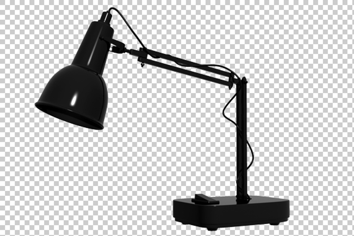 Study Lamp - 3D Render PNG