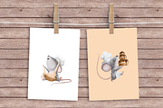 Cooking Clipart Mouse Chef, an Animal Illustration by sheincar (Thumbnail 5 of 5)