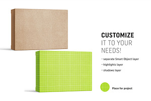 Box Mockup 100x80x28