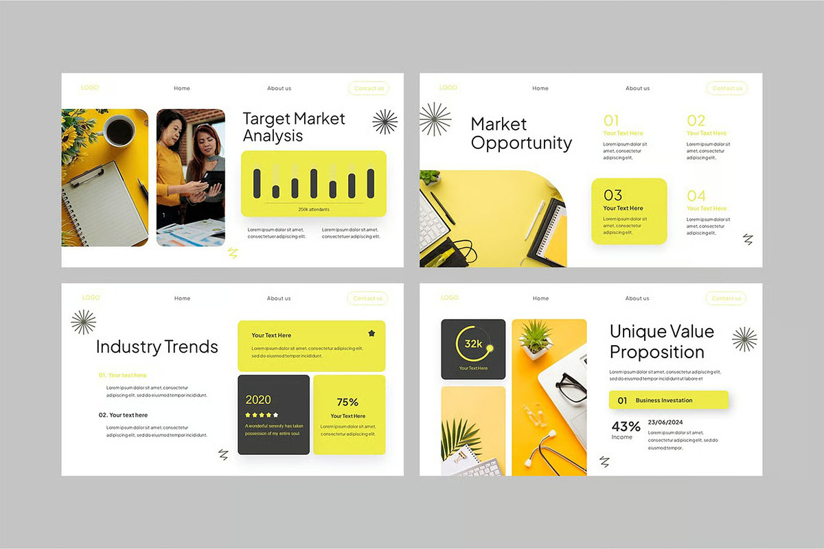 Business Plan Google Slides, PPoint preview 4