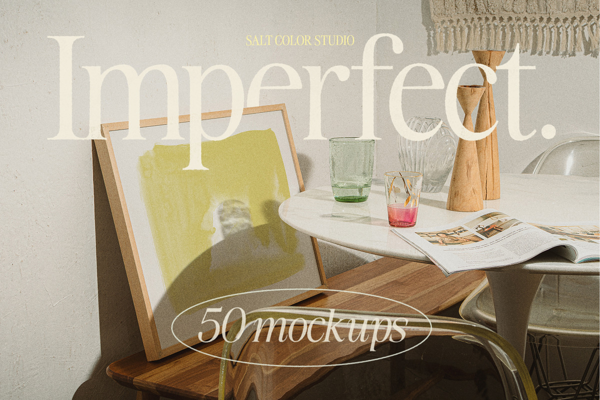 Imperfect Interior Frame Mockup Set, a Household Mockup by Salt Color Studio (Photo 1 of 28)
