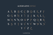 Lancea Font, a Serif Font by Asenbayu (Thumbnail 4 of 11)