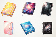 Back To School Notebook Clipart, an Illustration by RobertsArt (Thumbnail 3 of 7)