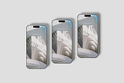 Premium Realistic iPhone Pro Mockup, an iPhone Mockup by Pikachudesign (Thumbnail 4 of 5)