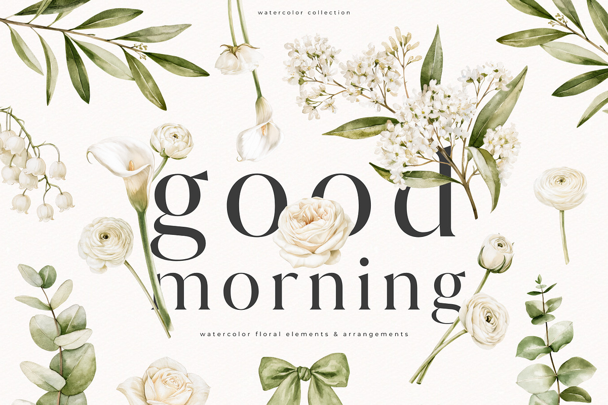 Good Morning Collection, a Decorative Illustration by PeDe Designs (Photo 9 of 19)