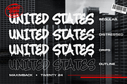 Maximback A Bold Graffiti Font, a Handwritten Font by Allouse Studio (Thumbnail 7 of 10)