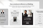 Coach Pinterest Pin Templates Canva, a Social Media Template by DigiPax (Thumbnail 4 of 11)
