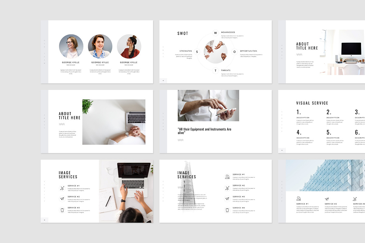 Wave - Minimal Animated Pitch Deck, a Presentation Template by TemplateZuu (Photo 10 of 16)