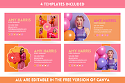 Canva Email Signature Templates, an Email Template by SunshineStudioBoutique (Thumbnail 5 of 10)