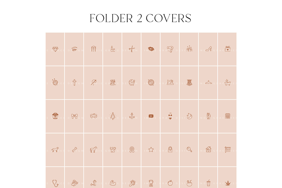 Terra Cotta Instagram Story Covers, a Social Media Template by Indie Grace Design (Photo 4 of 8)