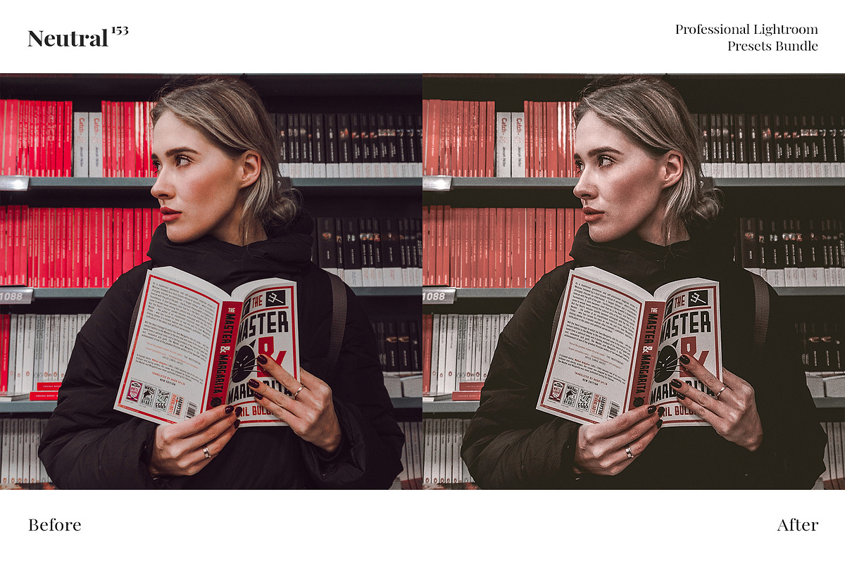 153 Neutral Presets Lightroom Bundle, a Preset Add-On by VEER (Photo 15 of 16)