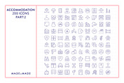 Accommodation Icons, an Outline Icon by Made by Made (Thumbnail 6 of 9)