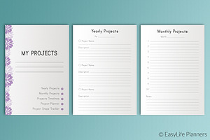 Project Planner A4 Size