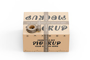 Corrugate Cardboard Shipping Box set, a Packaging Mockup by pixelmock (Thumbnail 9 of 16)