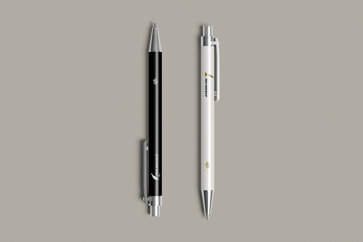 Pen Mockup, a Pens & Pencil Mockup by Pexelcorner (Photo 6 of 9)