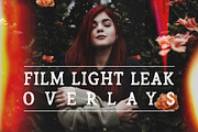 40 Vintage Film Light Leak Overlays, a Brushes & More by URSAL Supply (Thumbnail 1 of 7)