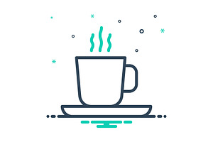 Cup Coffee Mix Icon