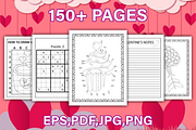 Valentine’s Activity Book Vol-3, a Seasonal Illustration by Ink Gallery (Thumbnail 2 of 3)