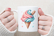 Watercolor Sweets Dessert Clipart, an Illustration by Sublimation Artist (Thumbnail 6 of 6)