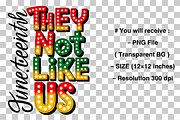 Juneteenth Trendy PNG Bundle, a Graphic by Black Gallery (Thumbnail 17 of 21)