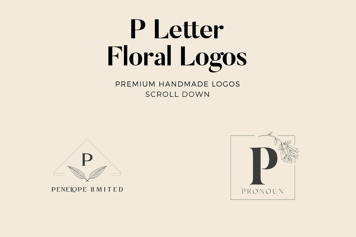 520 A to Z Floral Logos Bundle, a Branding & Logo Template by AN Productions (Photo 126 of 223)