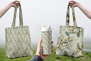 Senna Leaves and Blossom Patterns, a Pattern Graphic by one-touch (Thumbnail 2 of 9)