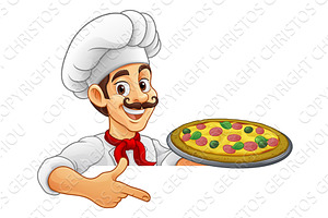 chef new pointing 2024 A10-87, a Person Illustration by Christos Georghiou