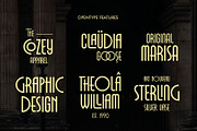 Monsante - Modern Art Deco, a Font by Arterfak Project (Thumbnail 7 of 13)