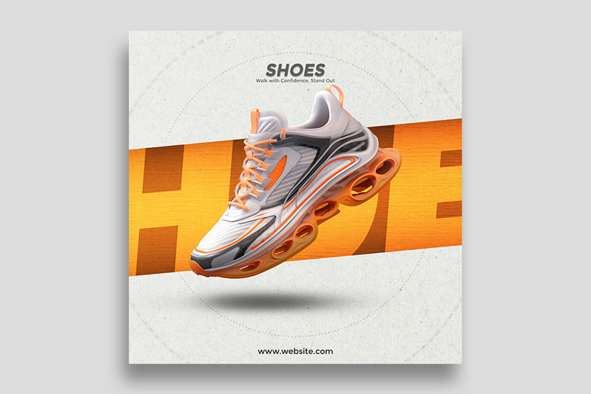 Shoes Fashion Instagram Post, a Social Media Template by Northfrom (Photo 3 of 3)
