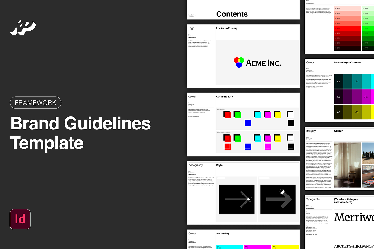 FRAMEWORK Brand Guidelines Template
