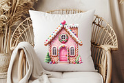 Pink Christmas Clipart PNG, an Illustration by Pixels.Craft (Thumbnail 4 of 7)