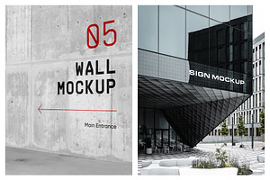 Wall Advertising Mockups Vol.2