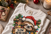 Christmas Animals PNG Bundle 28 pics, a Decorative Illustration by ElDesignState (Thumbnail 12 of 15)