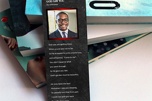 Red Rock Funeral Bookmark Word