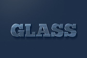 Glass Type | 3D TEXT EFFECTS, a Layer Style Add-On by kadusupanik (Thumbnail 1 of 5)