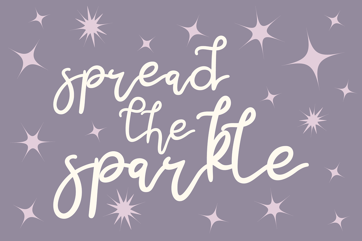 Marshmallow Snowfall Script Font, a Script Font by Dancing with Ink (Photo 18 of 20)