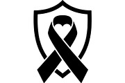 Black Awareness Ribbon Icon Set, a Healthcare Illustration by Artivon (Thumbnail 11 of 51)