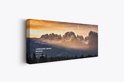 Landscape Canvas Ratio 5x2 Mockup, a Print Template by Mockups by Carlos Viloria (Thumbnail 2 of 5)