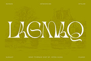 Trendy & Modern Fonts 2 - 10 Sets, a Font by Cruzine (Thumbnail 5 of 42)