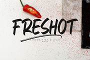 Freshot, a Font by Omotu Studio (Thumbnail 1 of 12)