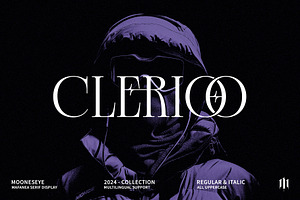 Clerioo – Elegant Serif Display Font