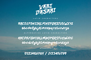 Vabi Dasabi, a Handwritten Font by chekart (Thumbnail 7 of 8)