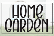Home Garden | Script Font, a Script Font by Scratchones (Thumbnail 1 of 8)