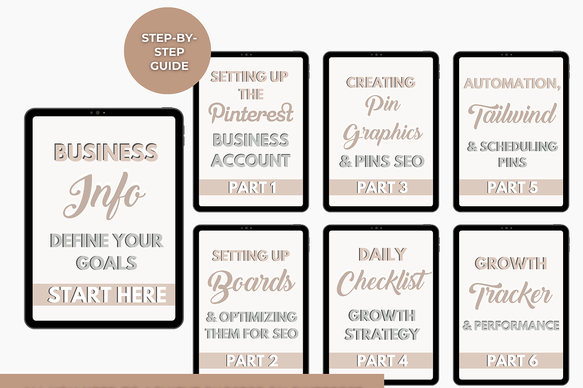 Pinterest Workbook & Guide