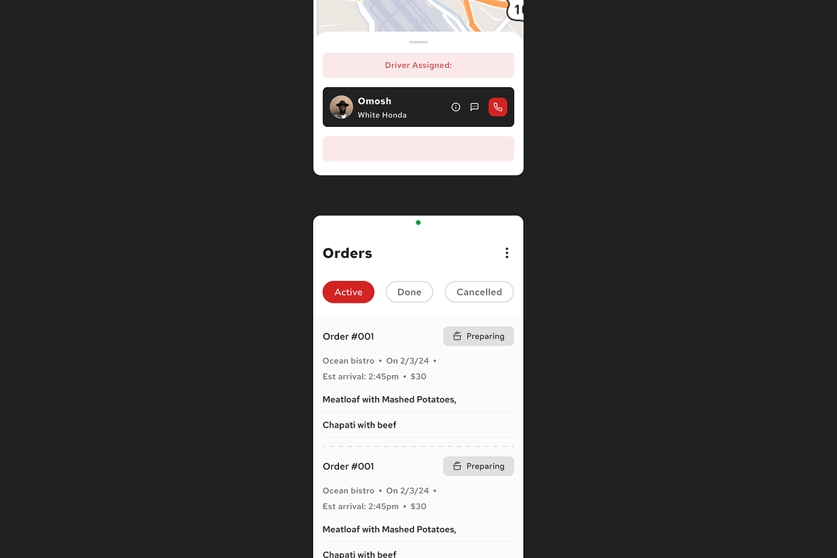 Quickbite : Food delivery UI kit, an UI Kit Template by Abel (Photo 5 of 5)