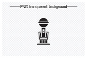 Microphone Icons Illustration Set, a Solid Icon by Designfour (Thumbnail 3 of 7)