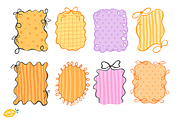Halloween Frames PNG Clipart Bundle, a Seasonal Illustration by LemonDesign (Thumbnail 3 of 3)