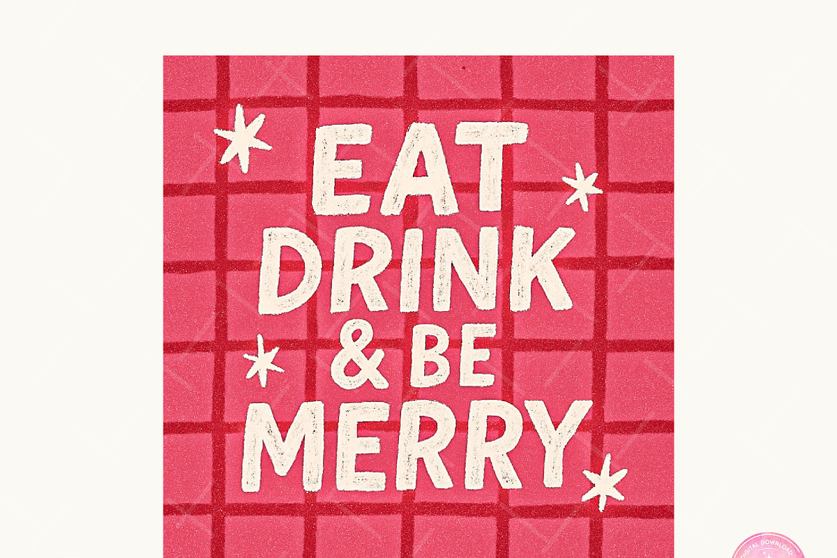 Christmas Quote PNG Bundle, an Illustration by CreationArt (Photo 3 of 20)