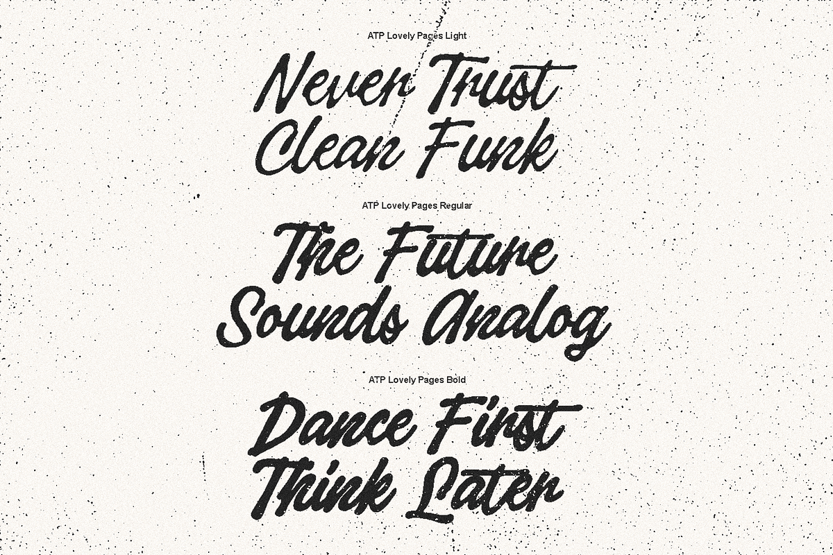 Lovely Pages - Brush Script Font, a Script Font by Typeparties (Photo 8 of 9)