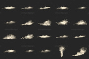 28 Dust Cloud Photoshop Brushes, a Brush Add-On by SimplDesign (Thumbnail 2 of 3)